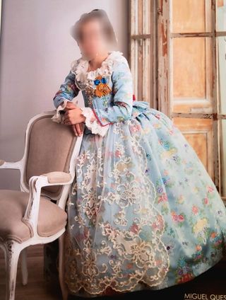 Traje Fallera niña talla 10