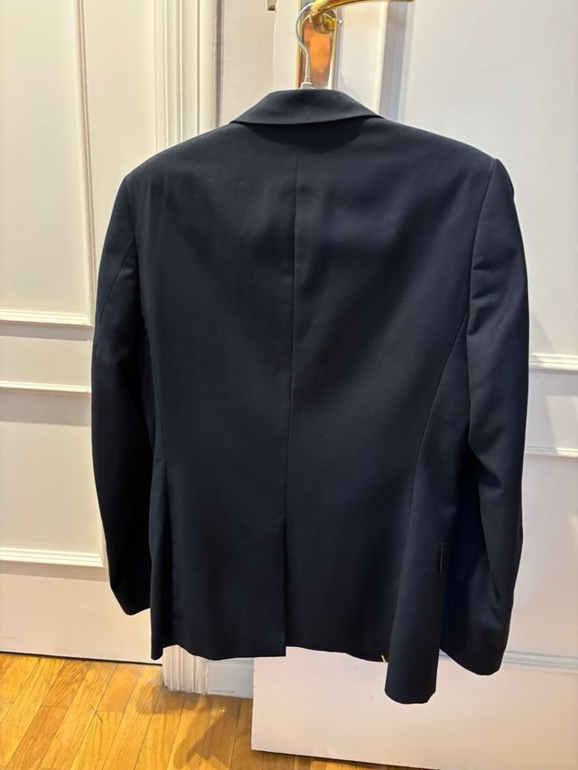 Americana azul marino hombre