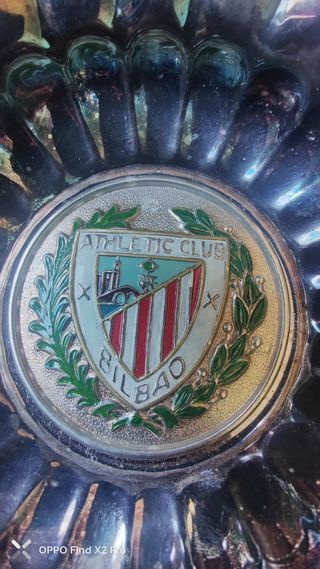 Cenicero Athletic Club Bilbao vintage con estuche