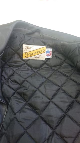 Chaqueta cuero Scholl Perfecto talla 44