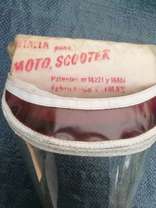 Visera Moto Scooter Climax Vintage