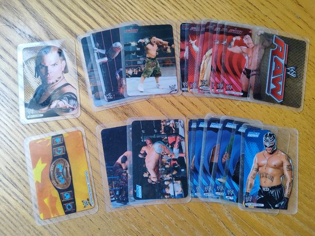 Lote 22 cartas WWE Lamincards