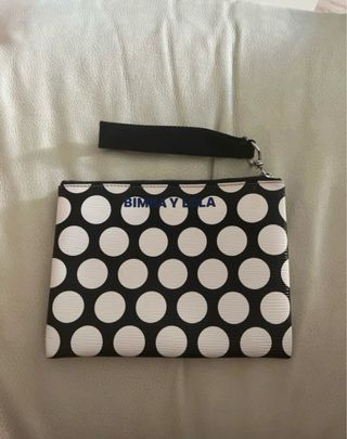 Bolso BimbayLola - lunares blanco y negro