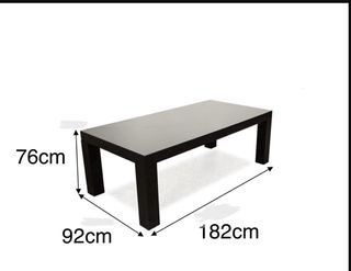 Mesa Comedor BoConcept Negra