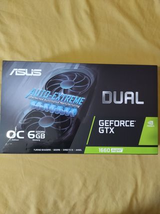 Gráfica ASUS GTX 1660 Super 6GB GDDR6 ¡NUEVA!