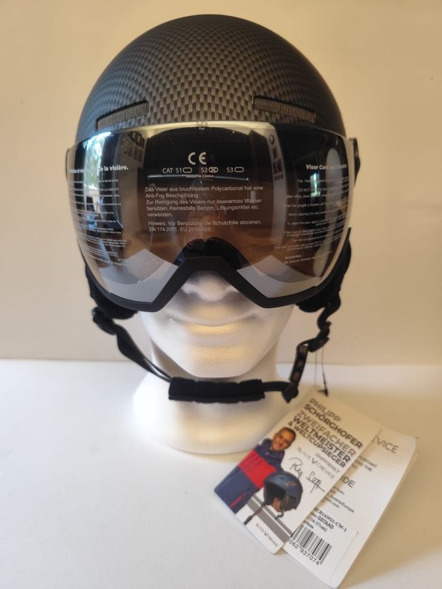 Casco sci GSTAAD Black Crevice S/M