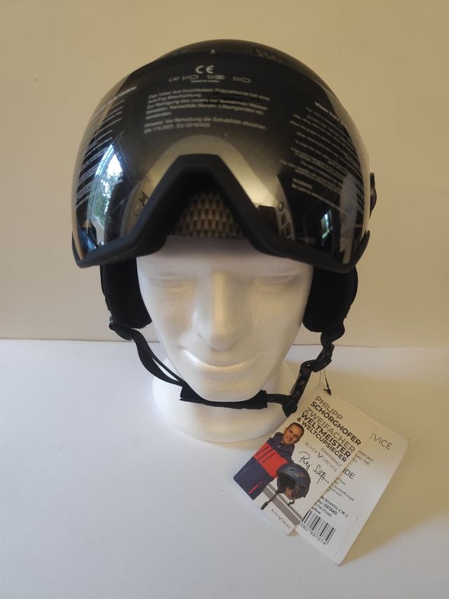Casco sci GSTAAD Black Crevice S/M