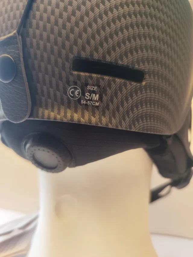 Casco sci GSTAAD Black Crevice S/M