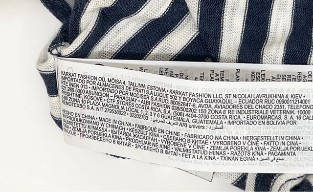 2 camisetas Cortefiel rayas marineras Talla XL