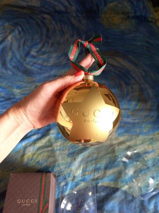 Palla per albero di natale Gucci parfums
