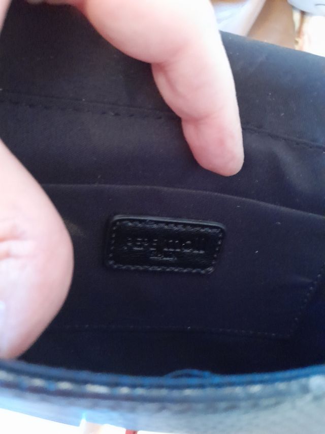 Bolso Roberto Verino azul marino