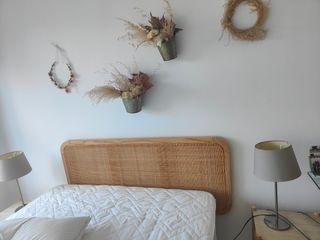 Cabecero mimbre-madera Maison du Monde