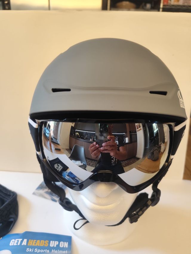 Casco sci Findway Grigio