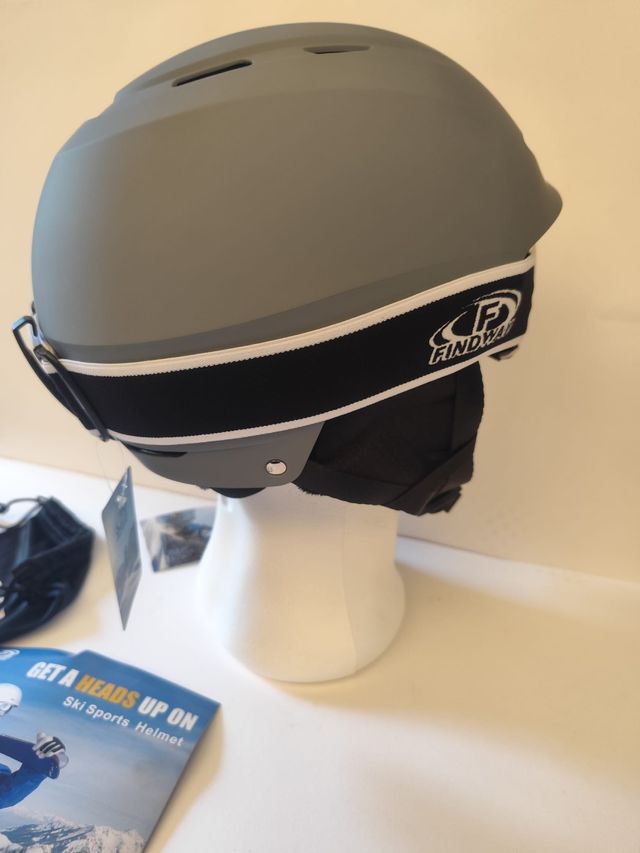 Casco sci Findway Grigio