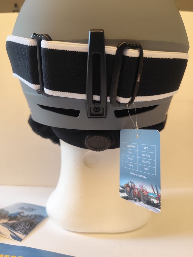 Casco sci Findway Grigio