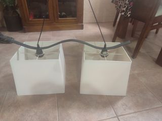 Lámpara techo 2 luces