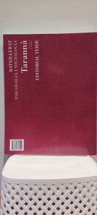 Tarannà. Psicologia i Sociologia. Batxillerat