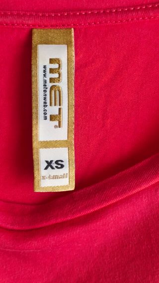 Maglia Met rossa estiva