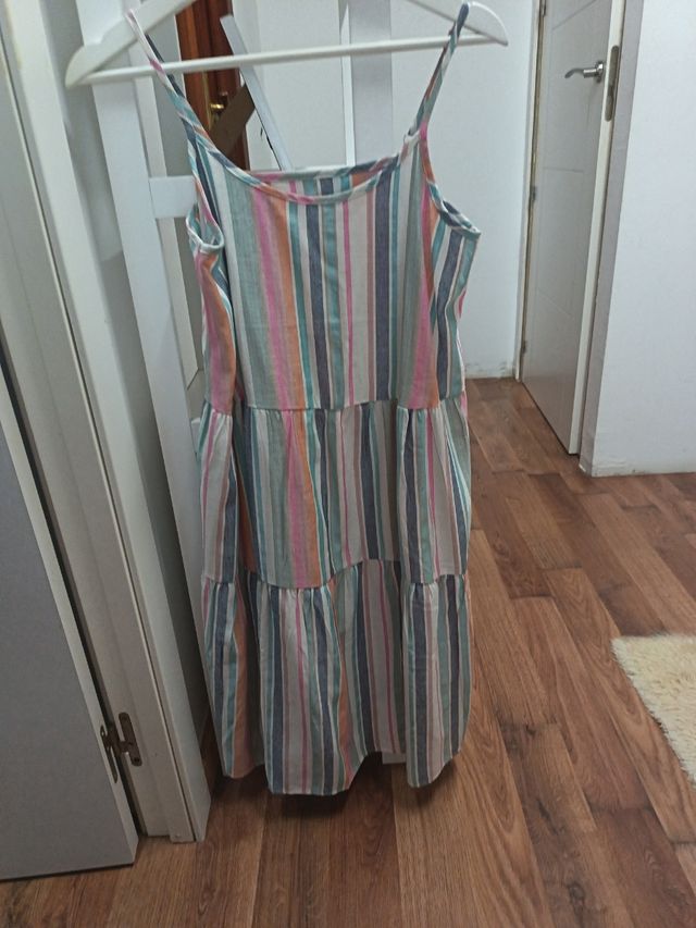 Vestido rayado verano
