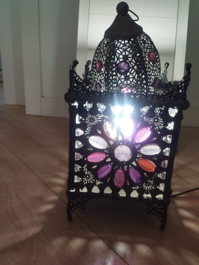 Lampara marroquí antigua