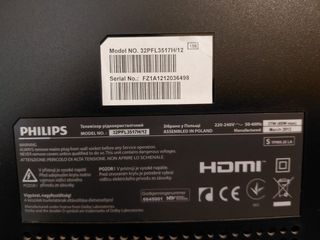 TV Philips 32" - Nero