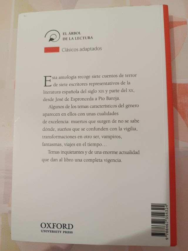 Cuentos españoles de terror