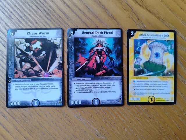 3 Cartas Duel Masters