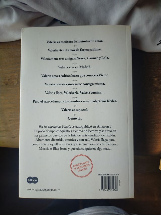 En los zapatos de Valeria (Saga Valeria 1) (Spa...