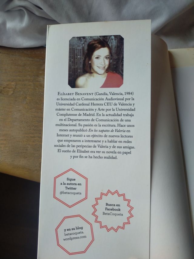 En los zapatos de Valeria (Saga Valeria 1) (Spa...