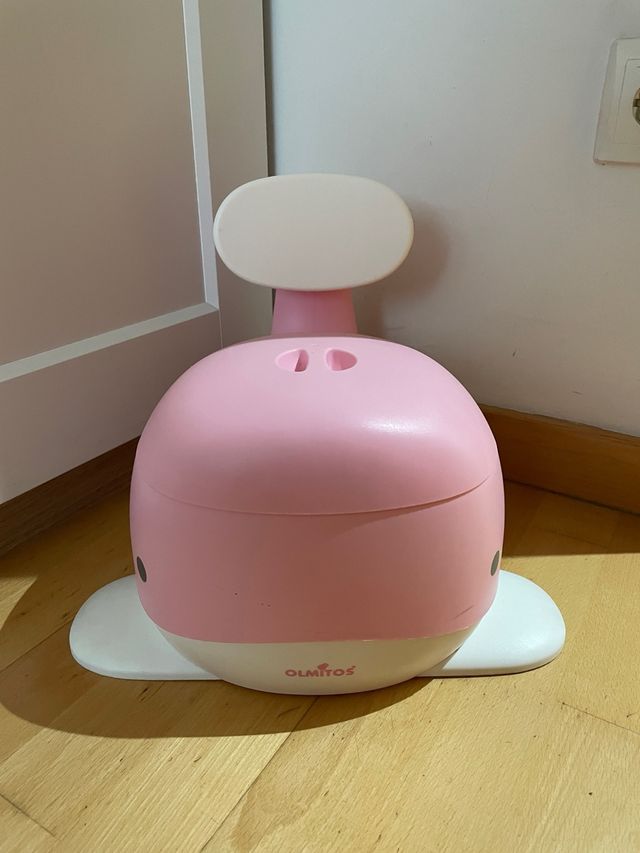 Orinal Olmitos ballena rosa