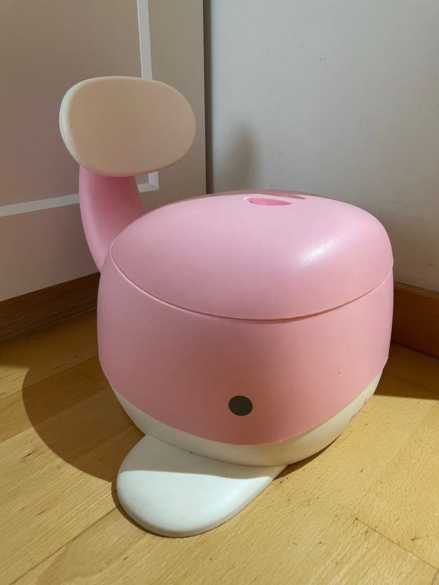 Orinal Olmitos ballena rosa