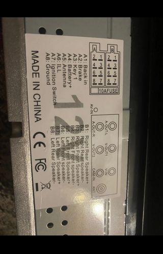 Radio Coche Pantalla Carplay
