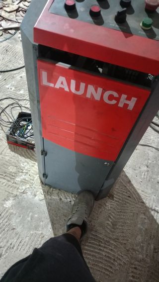 Elevador pantografo launch, maquina de alinear....