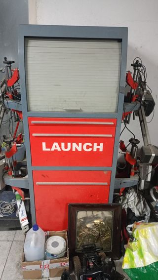 Elevador pantografo launch, maquina de alinear....
