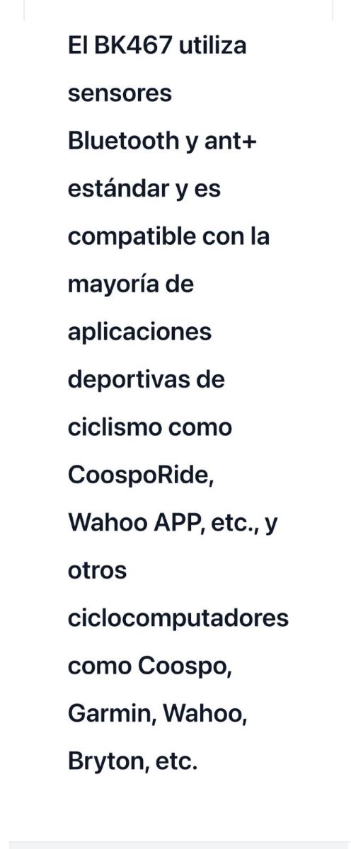 Sensor velocidad y cadencia COOSPO BK467