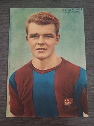  LADISLAO KUBALA, PUBLICIDAD VERMUT MARTINI, 1950s