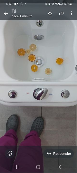 Bañera spa pies hidromasaje