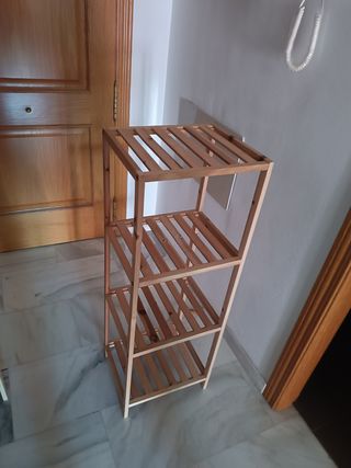 Estantería madera 4 baldas