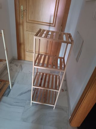 Estantería madera 4 baldas