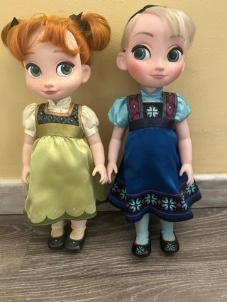 Muñecos Frozen Anna, Elsa y Olaf