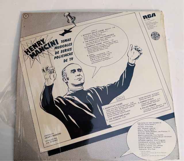 Vinilo Henry Mancini: Temas Musicales de Series Po
