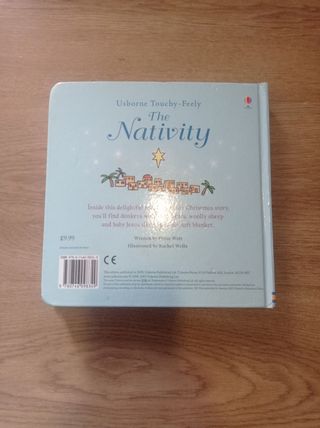 The Nativity. Cuento inglés con partes táctiles 