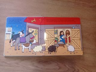 The Nativity. Cuento inglés con partes táctiles 