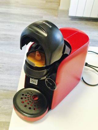 Cafetera Bosch Tassimo +Cápsula Recargable inox