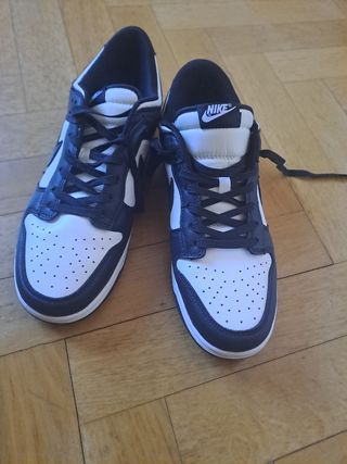 Zapatillas Nike Dunk Low - Blanco/Negro