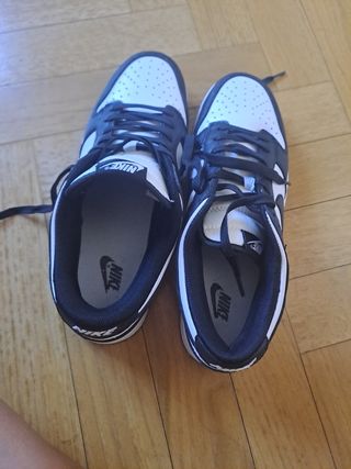 Zapatillas Nike Dunk Low - Blanco/Negro