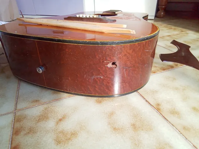 Chitarra Eko 12 corde vintage anni '70