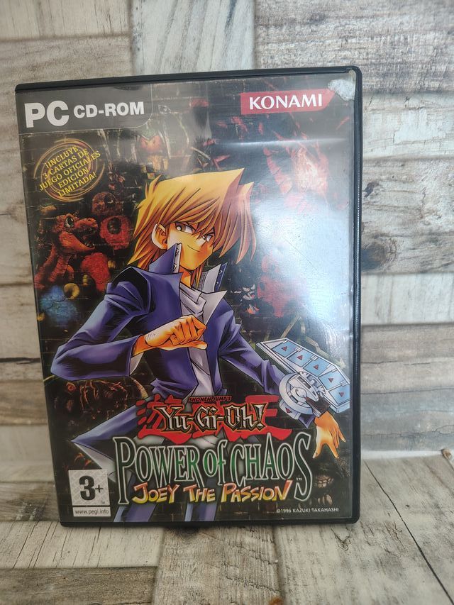 Yu gi Oh Joey The Passion PC + cartas promo