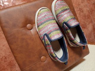 Bambas mujer multicolor brillantes