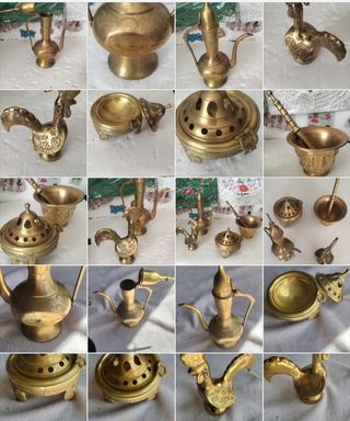Juego de Bronce: 4 piezas